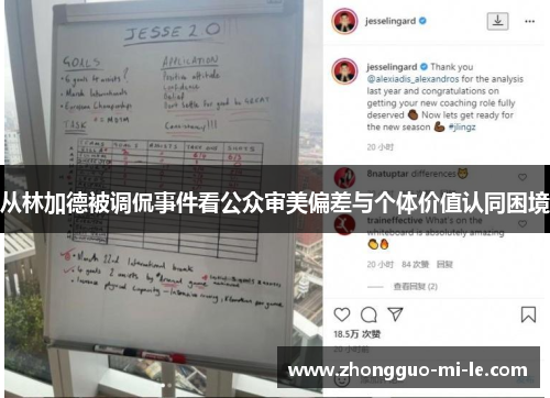 从林加德被调侃事件看公众审美偏差与个体价值认同困境