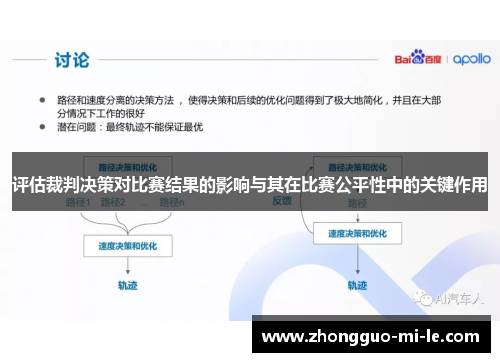 评估裁判决策对比赛结果的影响与其在比赛公平性中的关键作用